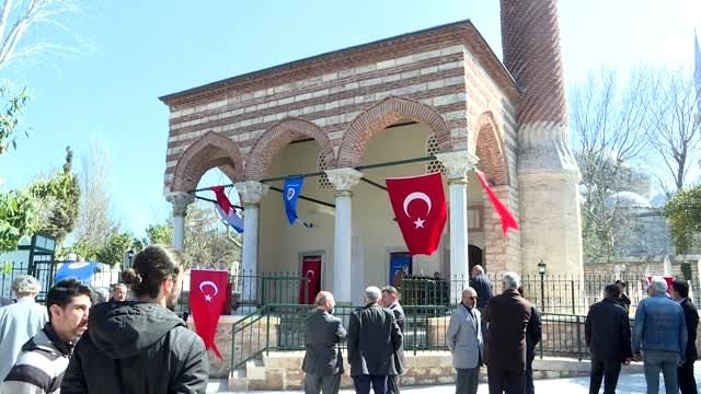 Burmalı Mescit, restorasyonun ardından ibadete açıldı