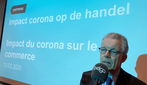 Coronavirus: les ventes de produits alimentaires secs dans les supermarchés ont doublé jeudi (Comeos)