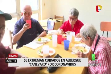 Coronavirus en Perú: Albergue "Canevaro" ha dispuesto un área de aislamiento con 30 habitaciones