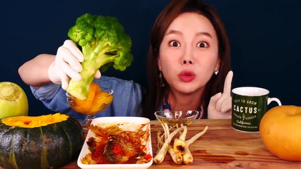 Mukbang Healthy food ASMR Eatingsound eatingshow