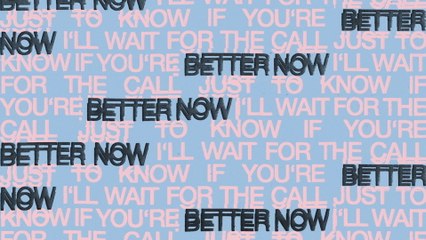 Oh Wonder - Better Now