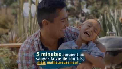 5 minutes auraient pu sauver la vie de son fils, mais malheureusement..