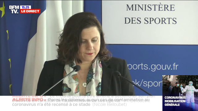 Coronavirus: Roxana Maracineanu assure que le monde sportif s'est déjà mis en ordre de marche