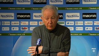 La conférence de presse de Francis Graille suite à la suspension du championnat de Domino's Ligue 2