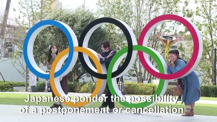 Tokyo residents react to doubts over 2020 Olympics