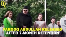 ‘I Am Free’: Farooq Abdullah Released After 7 Months of Detention