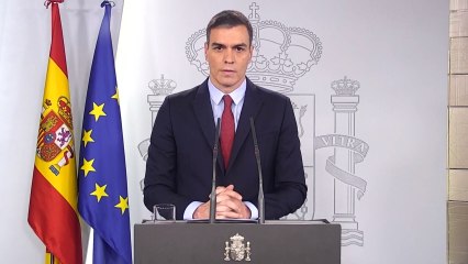 Sánchez anuncia que declarará el Estado de alarma durante 15 días