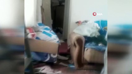 Çorum'da bir evden iki kamyonet çöp çıktı