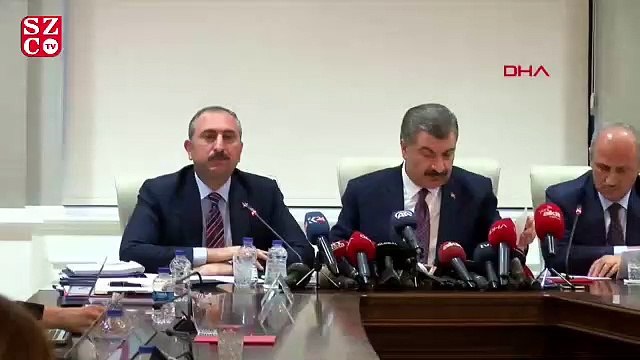 Adalet Bakanı Abdulhamit Gül alınan tedbirleri açıkladı!