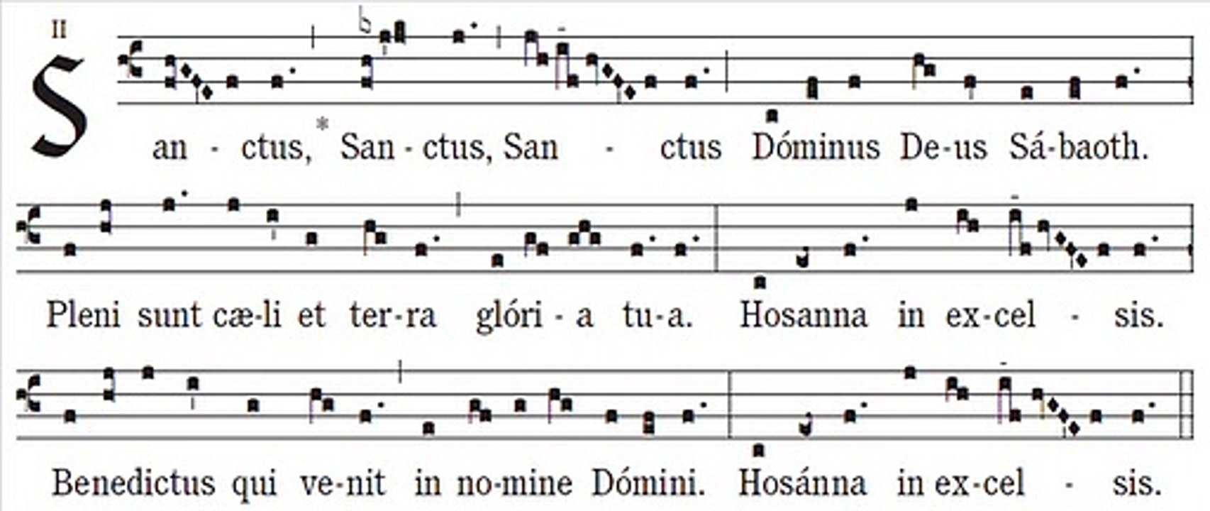 Sanctus Missa XII, Pater cuncta