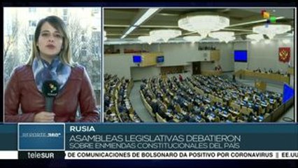 Rusia: legislativos regionales respaldan enmiendas constitucionales