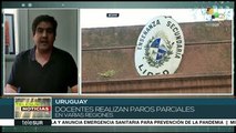 Uruguay: paro de docentes de secundaria contra proyecto legislativo