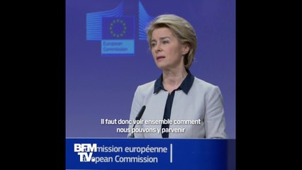 Coronavirus: Ursula Von der Leyen rappelle que "l'interdiction générale de voyager n'est pas considérée comme la solution la plus efficace