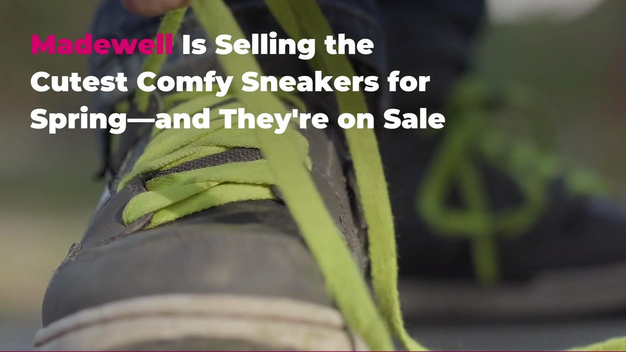 Madewell Is Selling the Cutest Comfy Sneakers for Spring—and They're on Sale