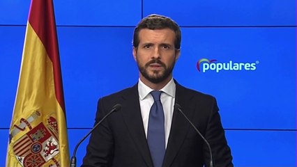 Casado muestra su apoyo al estado de alarma y a su posible prórroga