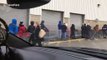 Coronavirus fears see locals form huge queues at supermarket in Ontario, Canada