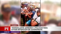 Primera Edición: Extranjeros agredieron a policías para evitar detención de compatriota