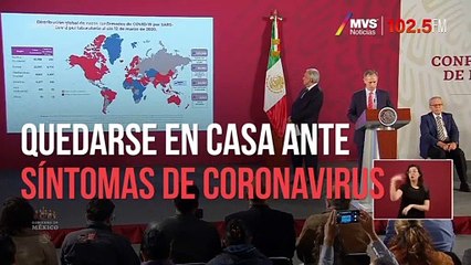 Quedarse en casa ante síntomas de coronavirus