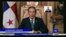 Mensaje a la nación del presidente Lautentino Cortizo - Nex Noticias