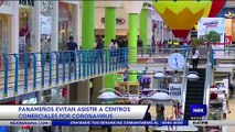 Panameños evitan asistir a centros comerciales por coronavirus - Nex Noticias