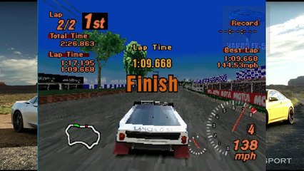 Gran Turismo 2 (PSX) Parte 44 - Copa de carros Lancia, Renault, Peugeot, e Citroen