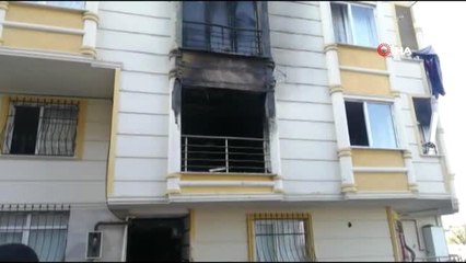 Başakşehir'de bir apartmanda yangın çıktı: 5 kişi mahsur kaldı