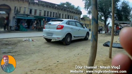 Baleno Car driving Hanumangarh to churu in Rajasthan , india|  Vlog | Nitesh joshi