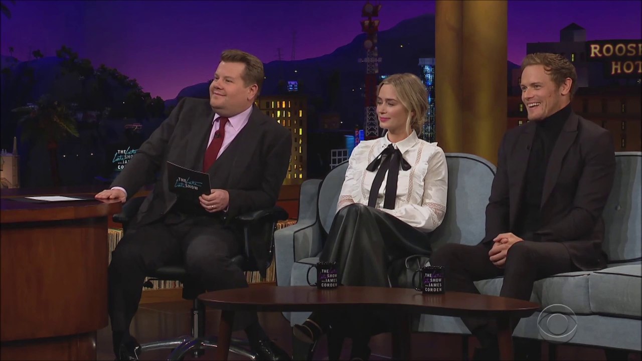 Sam Heughan The Late Late Show with James Corden Interview [Sub Ita]