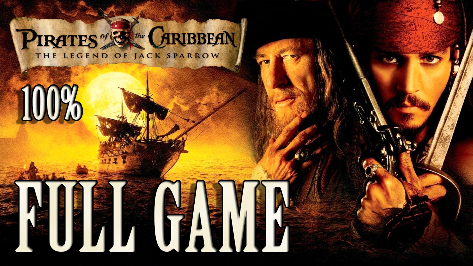 Pirates of the Caribbean Legend of Jack Sparrow FULL GAME Longplay PS2 PC