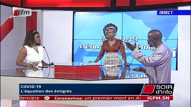 SOIR D'INFO - Wolof - Invité : ALY DEME - Pr : NDEYE ARAME TOURÉ - 12 Mars 2020