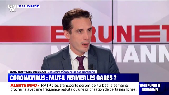 Jean-Baptiste Djebbari: 100% des Français qui comptaient voyager sur TGV lundi pourront voyager
