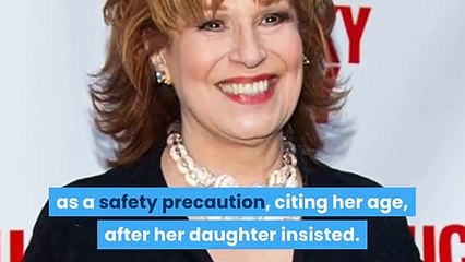 Joy Behar steps away from 'The View' amid coronavirus scare