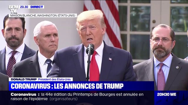 Donald Trump déclare l'état d'urgence aux États-Unis