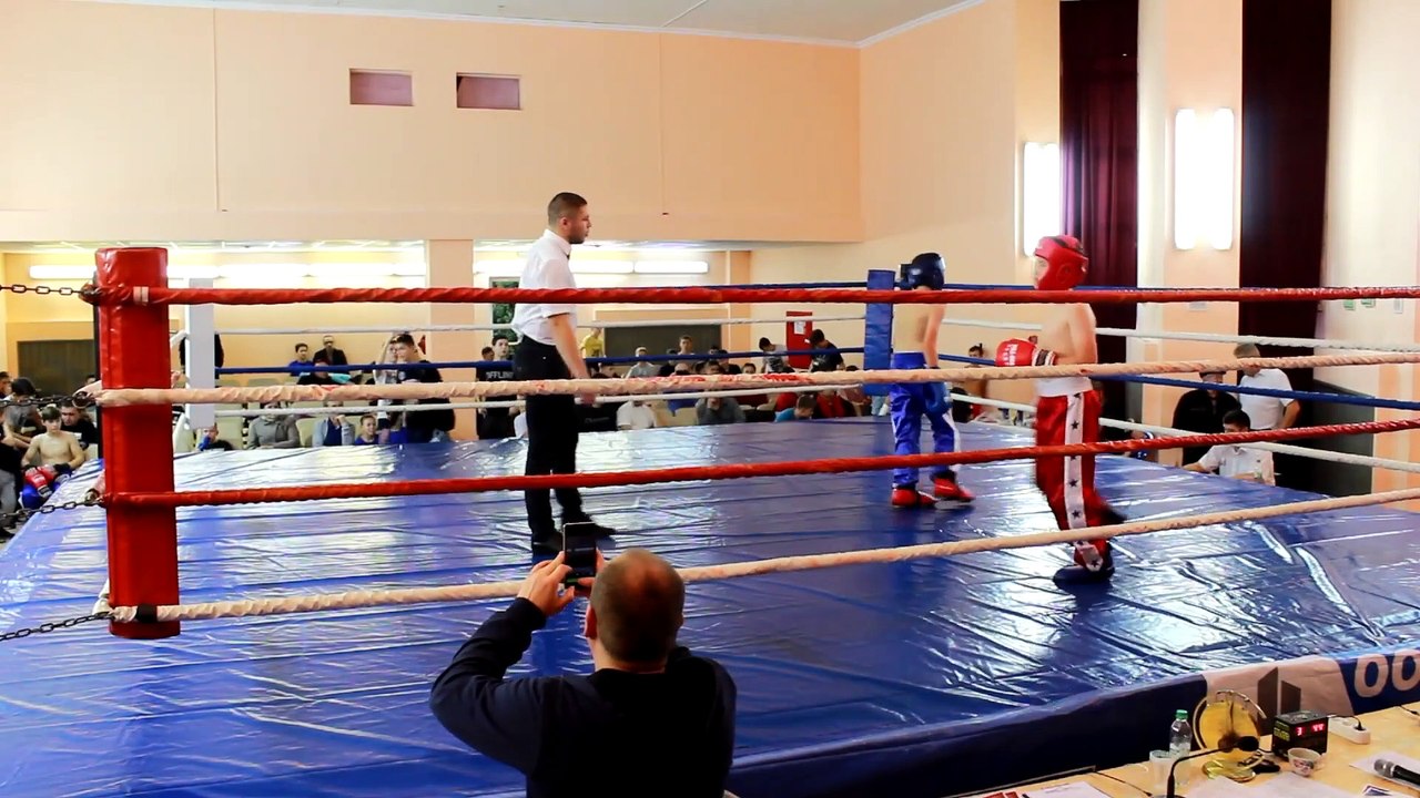 Kickboxing tournament among young men. Part 10