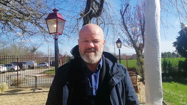 Philippe Etchebest en Dordogne pour le tournage de Cauchemar en cuisine