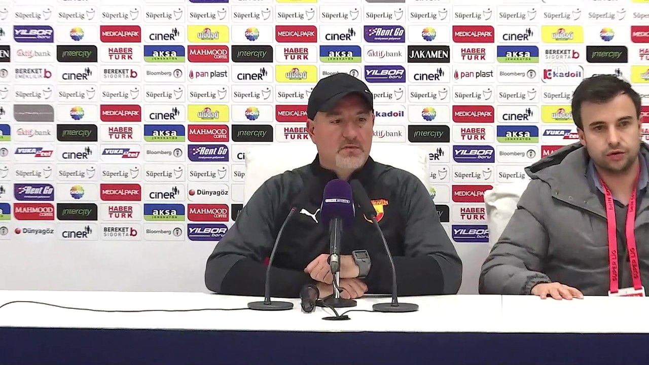 Kasımpaşa - Göztepe maçının ardından - Ersan Parlatan - İSTANBUL