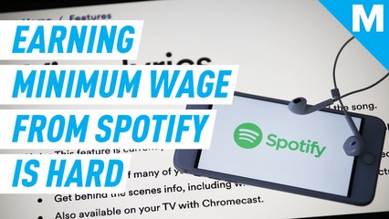 Making a minimum wage from Spotify is much harder than you think