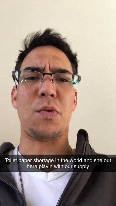 Cat Destroys Toilet Paper Midst Coronavirus Toilet Paper Hoarding