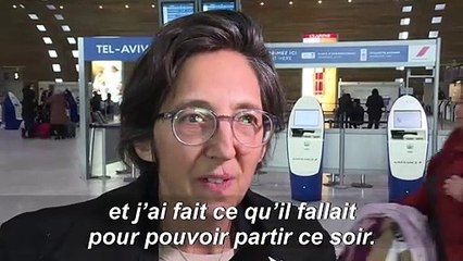 Coronavirus: à Roissy, dernier vol pour New York avant la suspension décrétée par Trump