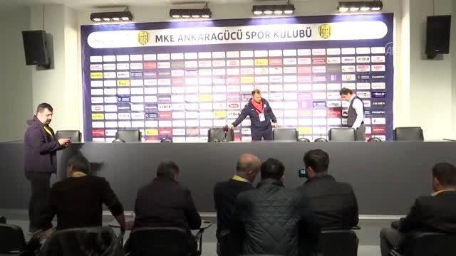 MKE Ankaragücü-Çaykur Rizespor maçının ardından - Ünal Karaman