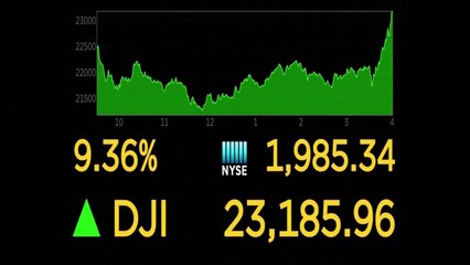 뉴욕 증시 큰 폭 반등 성공...트럼프 대책 발표 상승 견인 / YTN