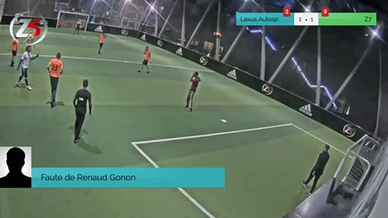 Faute de Renaud Gonon