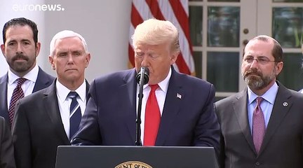 Donald Trump déclare l'état d'urgence et débloque 50 milliards de dollars