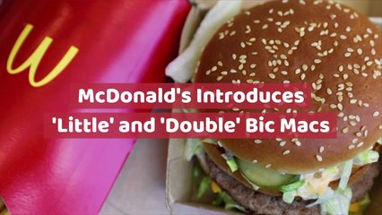 The New Big Macs