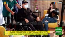 ¡Julio Preciado revela que regresó al hospital por una fuerte infección en la ingle! | Ventaneando