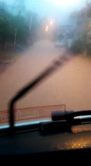 Descargar video: Chuva causou alagamentos no município de Alegre, no ES