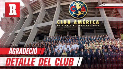 Nicolás Castillo agradeció detalle del América al incluir a su hijo en la foto oficial