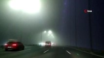 İstanbul'da sis görüş mesafesini 50 metreye düşürdü