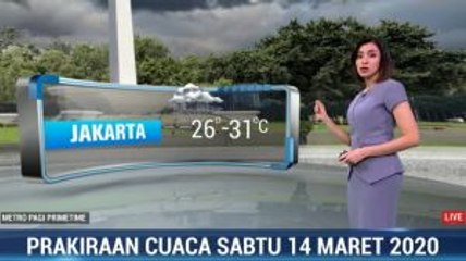 Prakiraan Cuaca Sabtu, 14 Maret 2020
