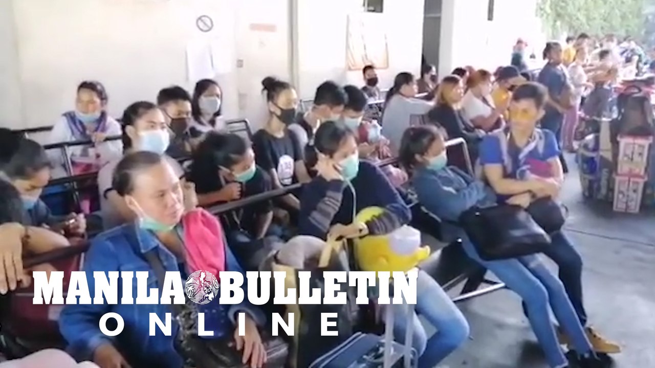 Crowd situation at Araneta Bus terminal